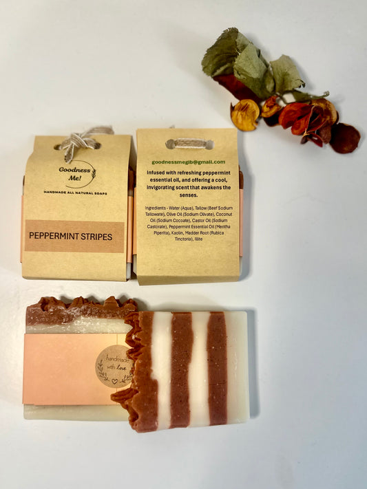 Peppermint Stripes Soap