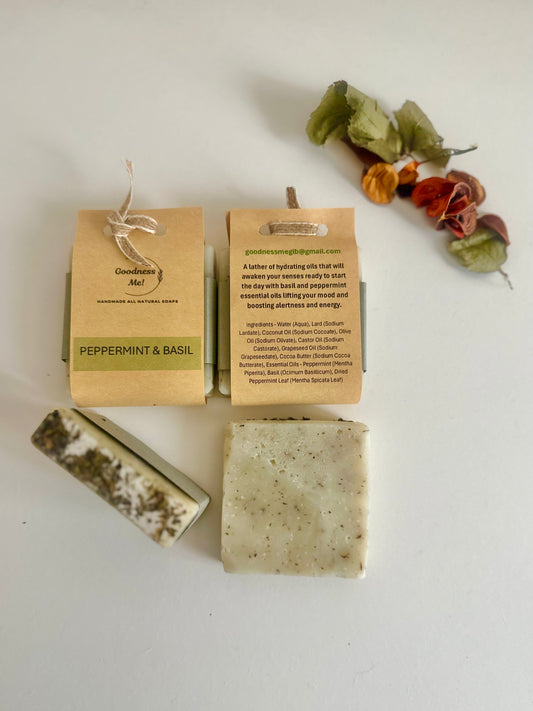 Peppermint & Basil Soap