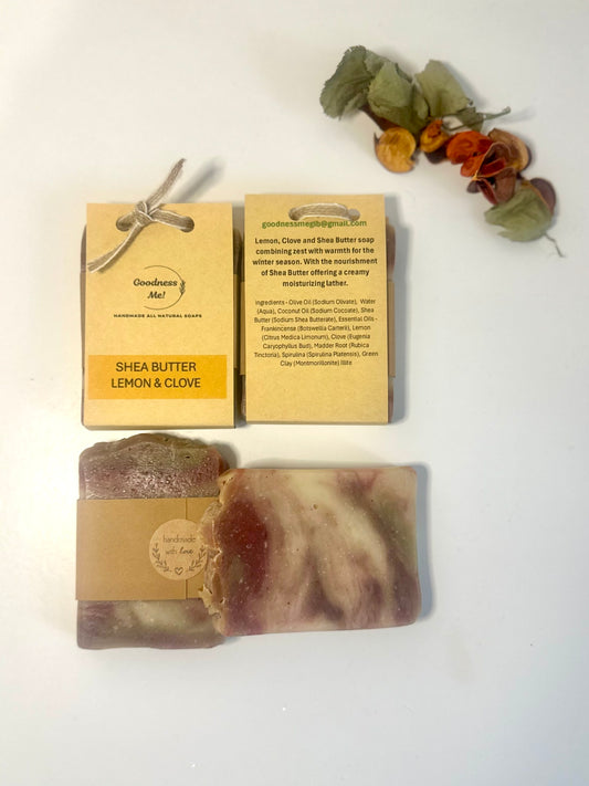 Shea Butter, Lemon & Clove Soap